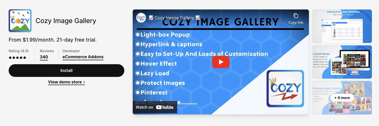 Cozy Image Gallery