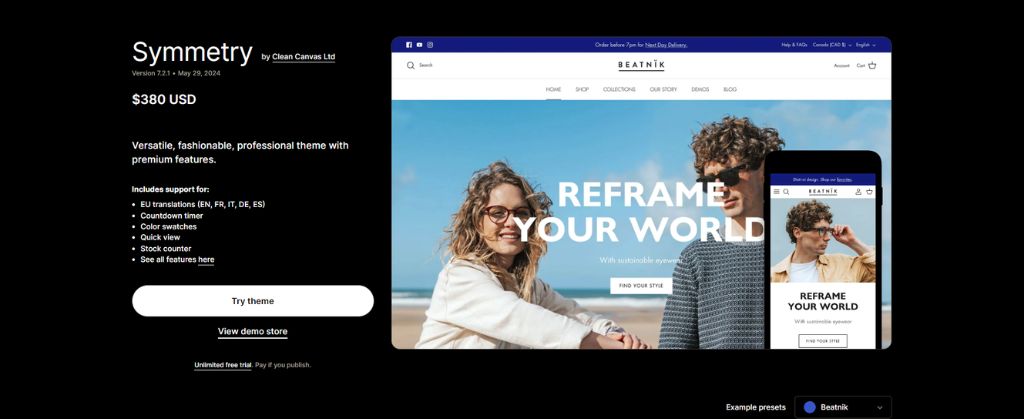 Best Shopify theme for custom products