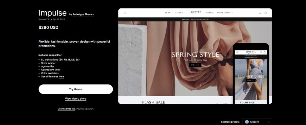Best Shopify theme for custom products