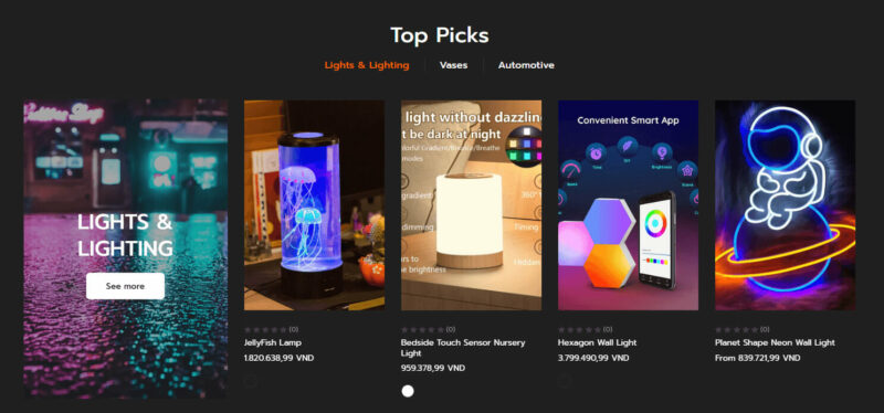 Sample Shopify Websites for Home & Decor - Clixento