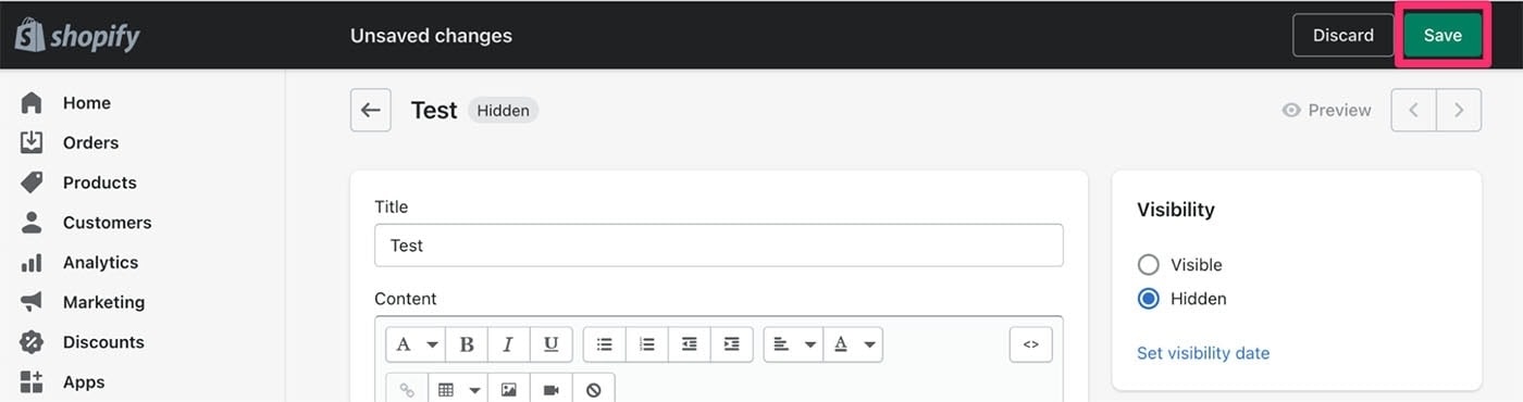 Shopify blog themes