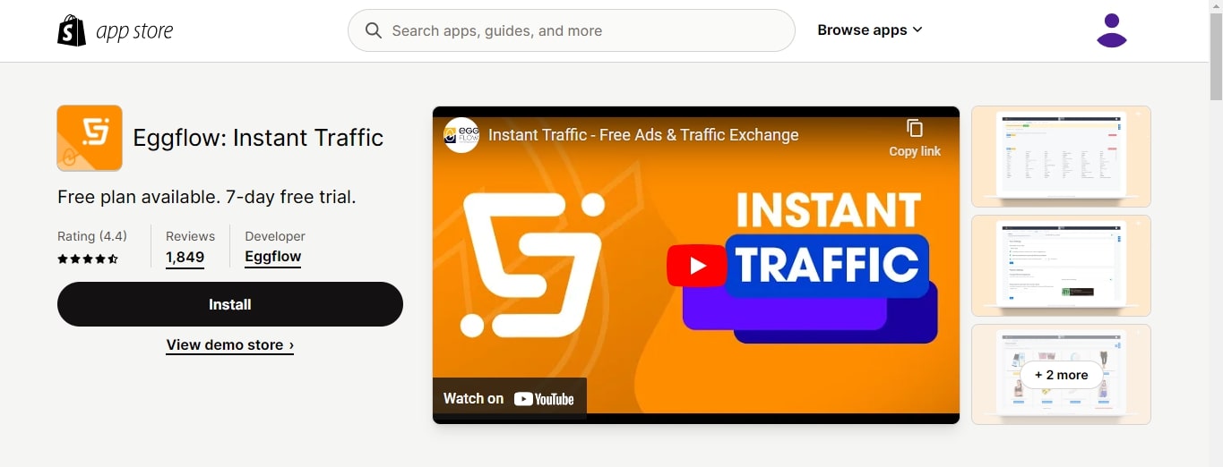 Eggflow Instant Traffic