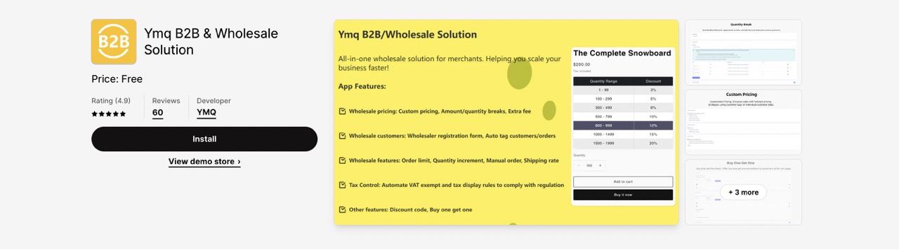 The Ymq B2B & Wholesale Solution provides a comprehensive remedy for merchants
