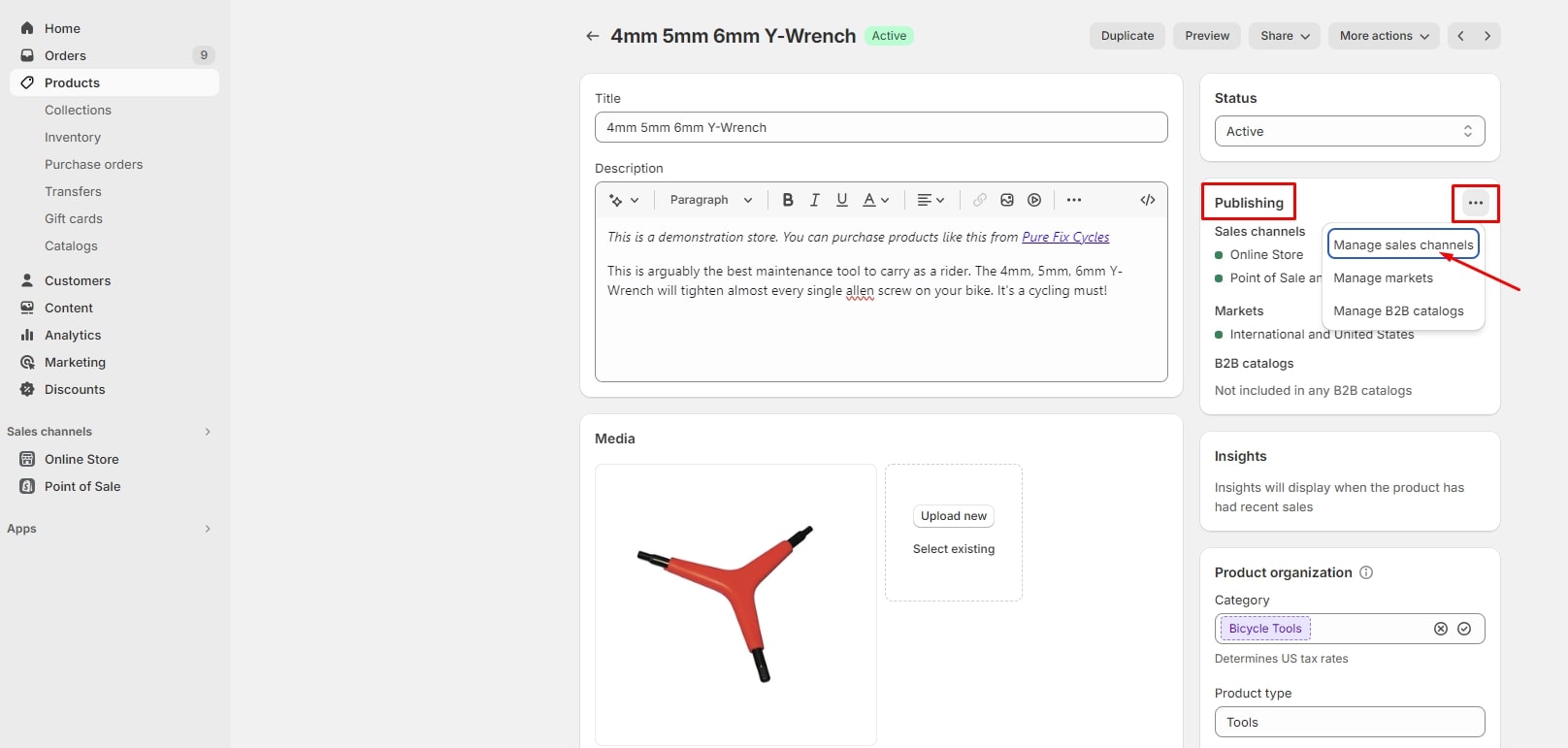 How to hide product on Shopify - Shopify Hide Products By Managing Sales Channels
