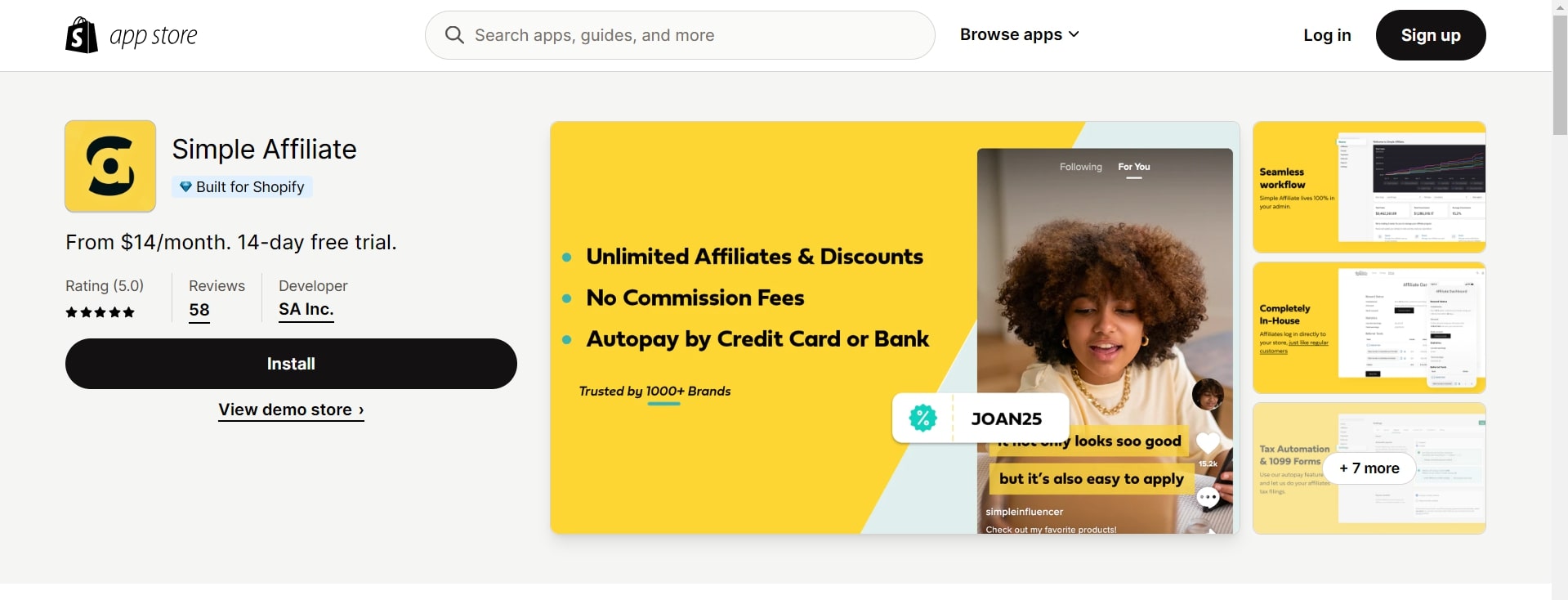 Simple Affiliate