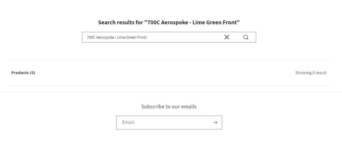 check product visibility on live website