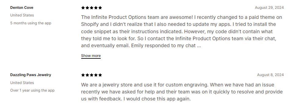 Top 10 Shopify Product Options App