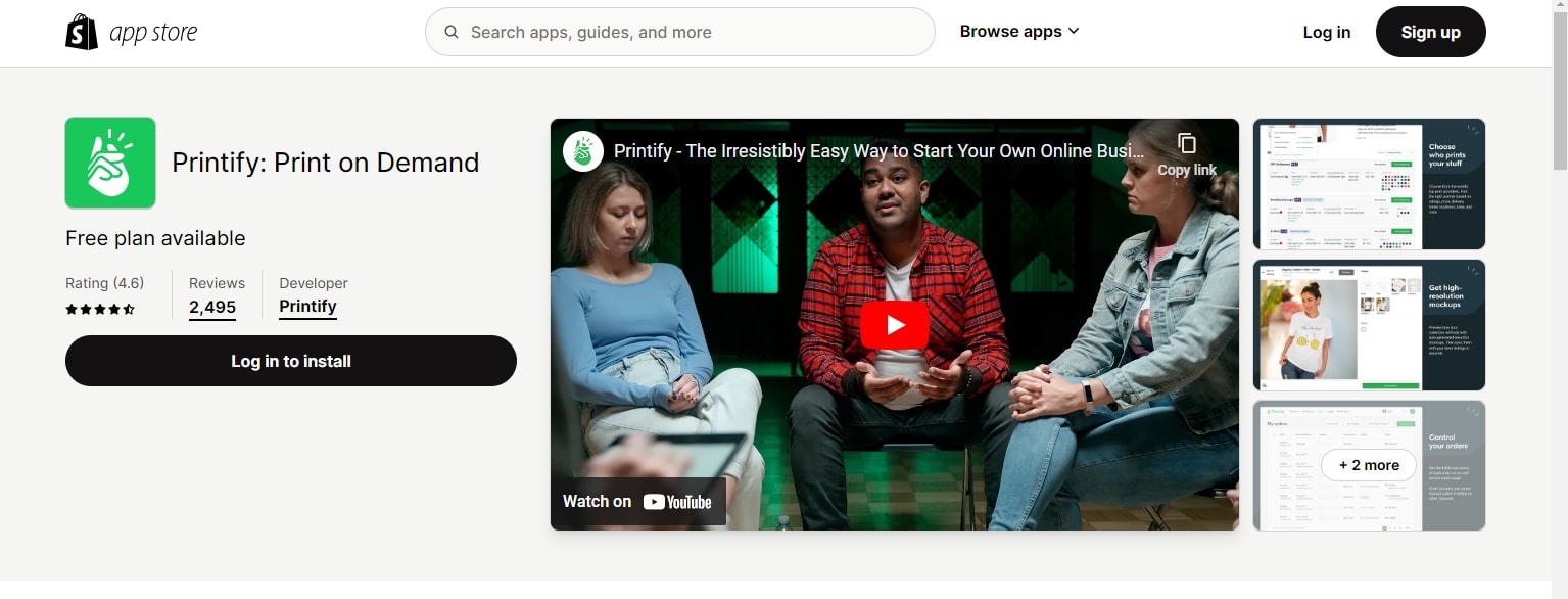 Printify POD App