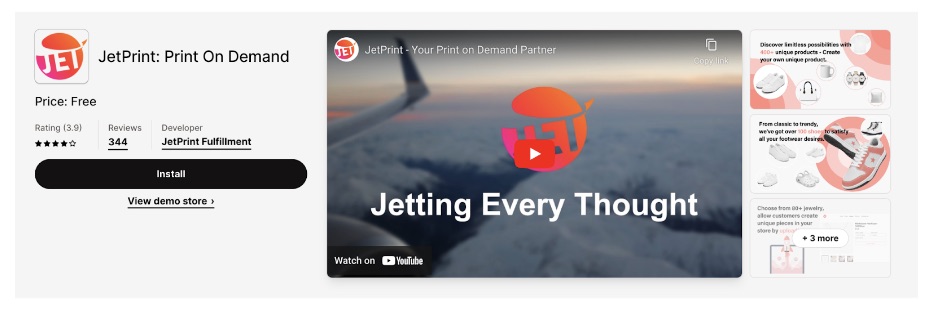 JetPrint: Print On Demand