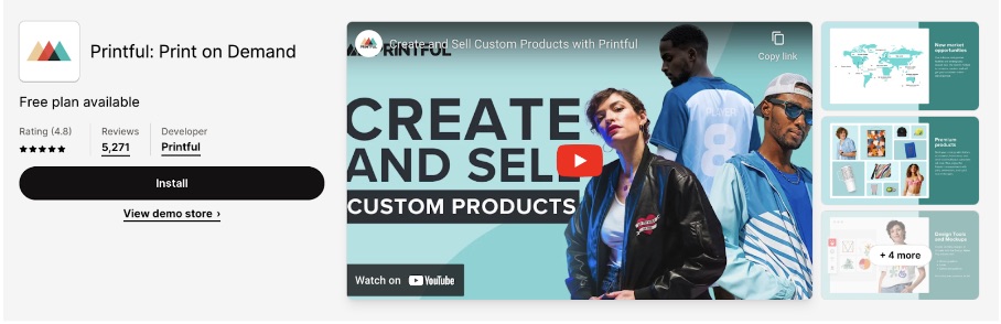 Printful: Print on Demand