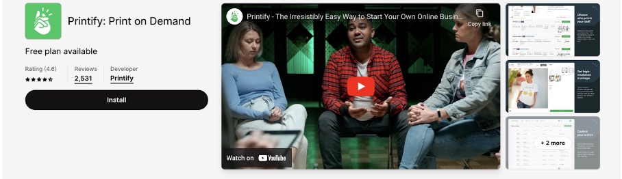 Printify: Print on Demand