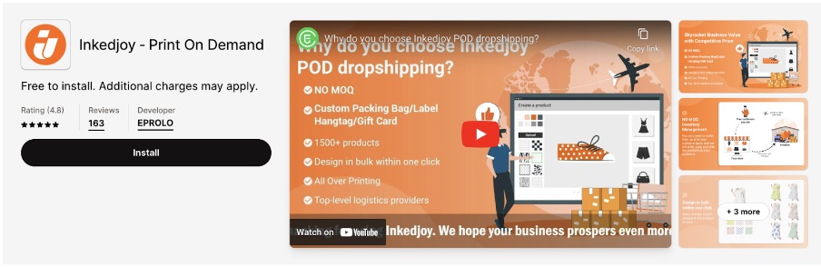 Inkedjoy ‑ Print On Demand