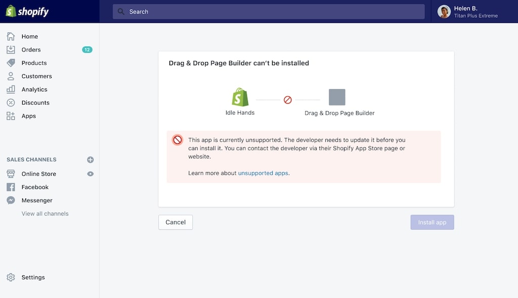shopify api versions