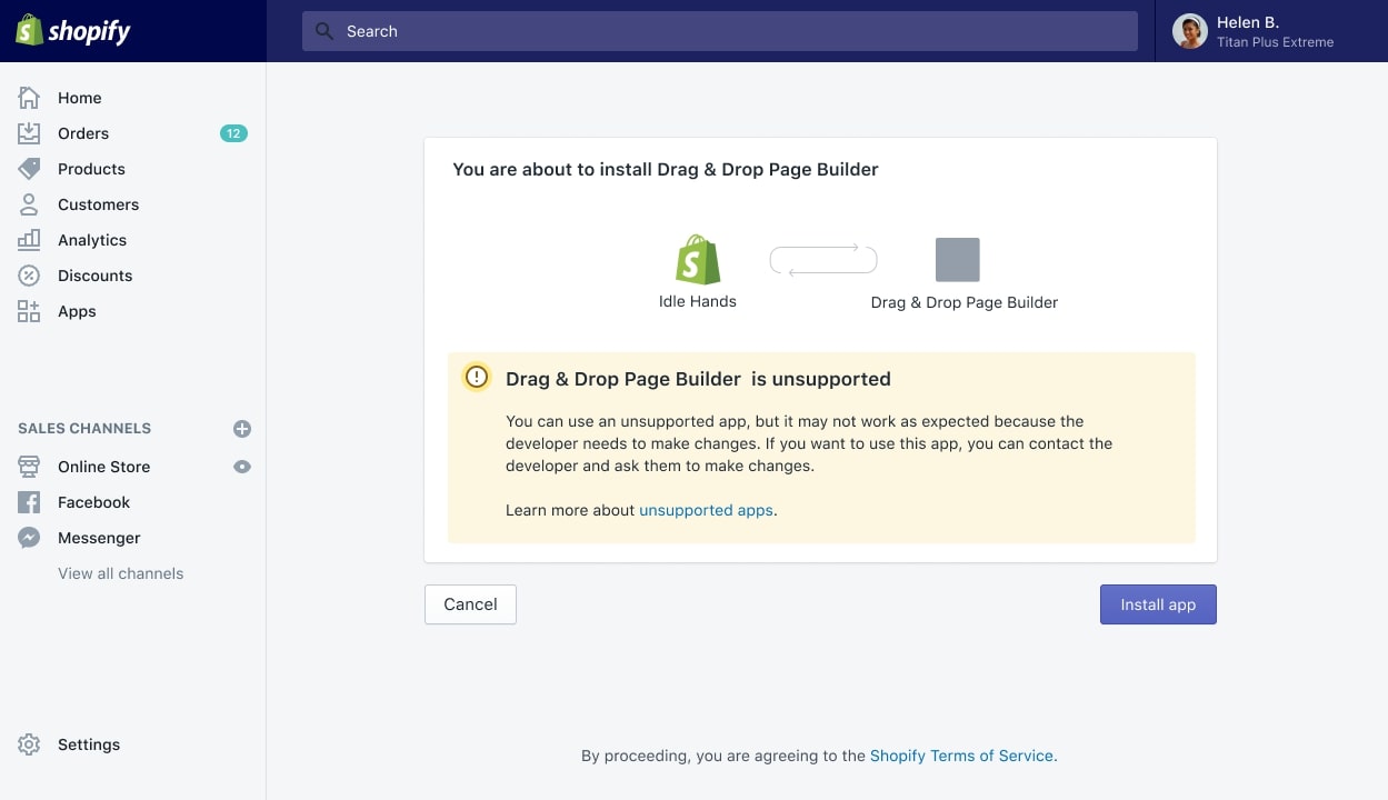 shopify api versions