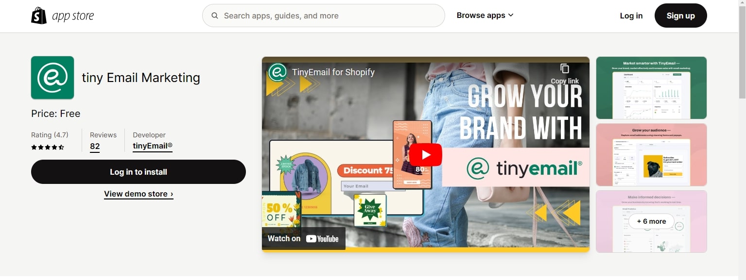 tiny Email Marketing