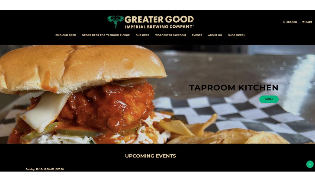 greater good imperials shopify theme flow
