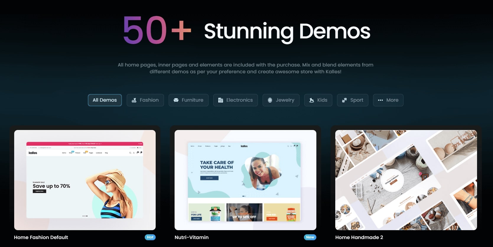 Kalles Shopify Theme Design