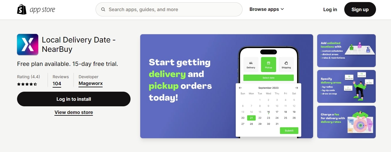 Local Delivery Date ‑ NearBuy