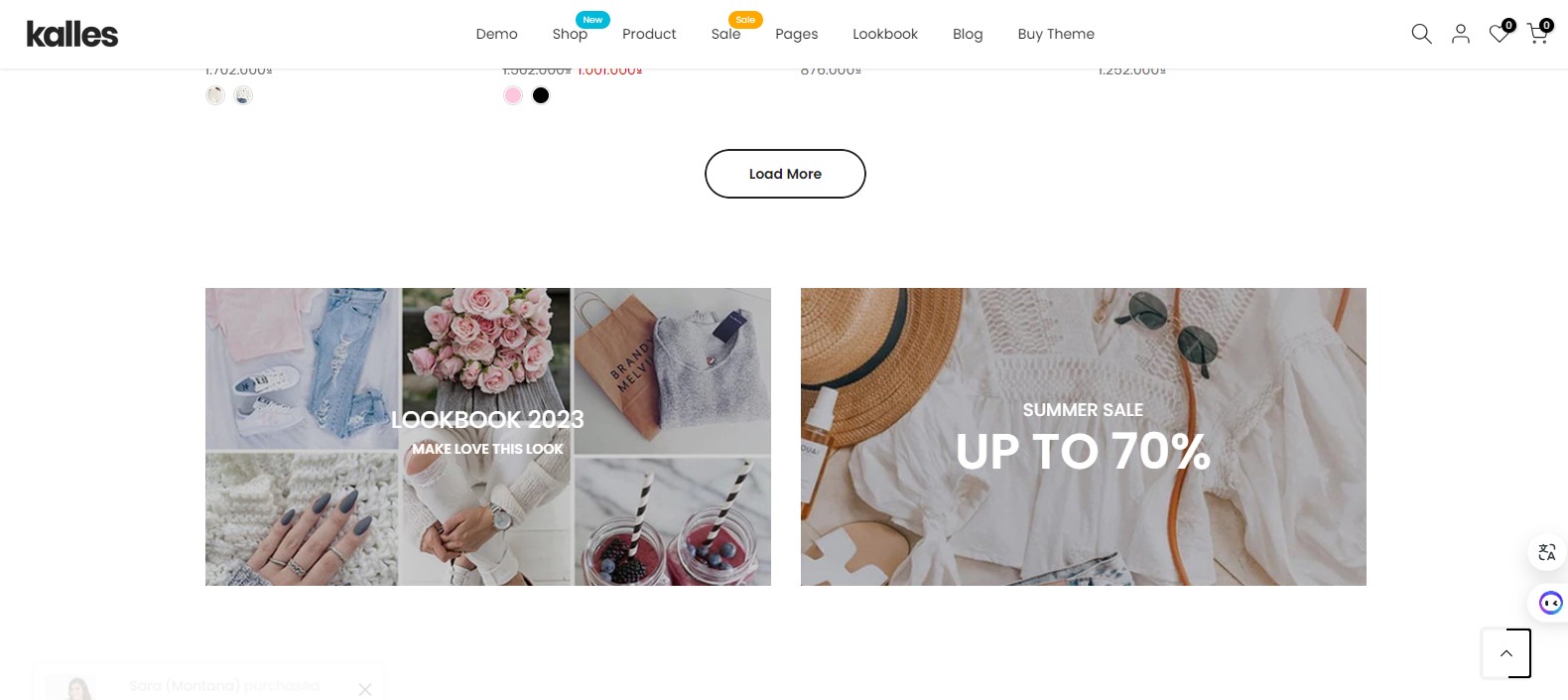 who uses kalles shopify theme