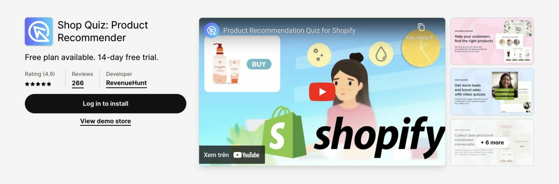 Shopquiz - Shopify Quiz App
