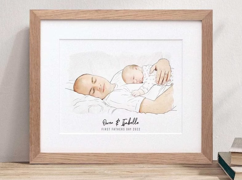 Portrait Hand-drawn Family
