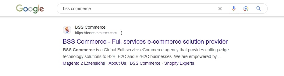 Meta Description BSS Commerce
