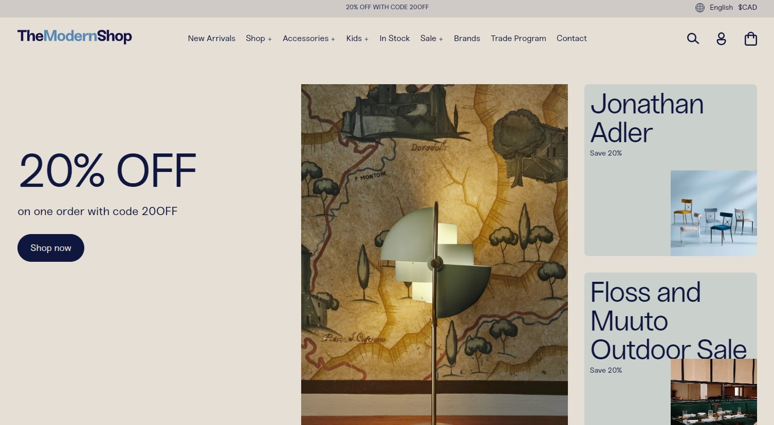 TheModernShop Empire Shopify theme