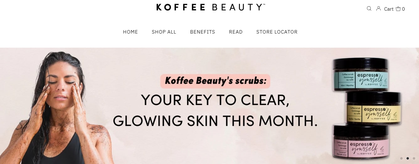 koffee beauty Shopify Theme Testament