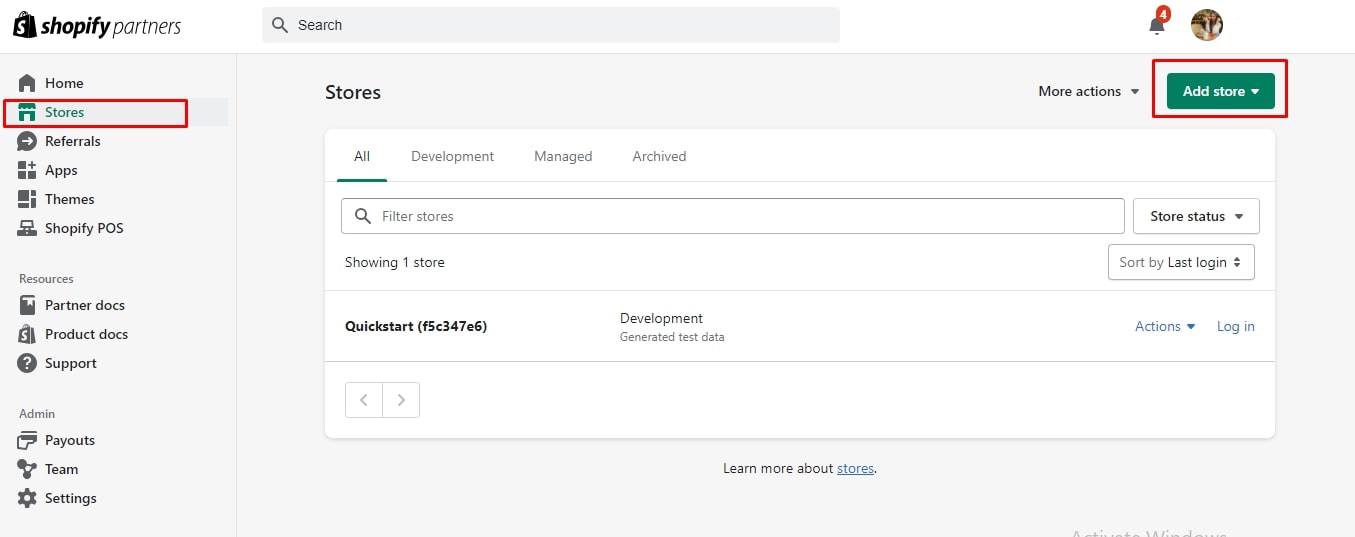 manage Shopify collaborator request code 2