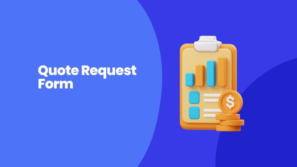 quote request form