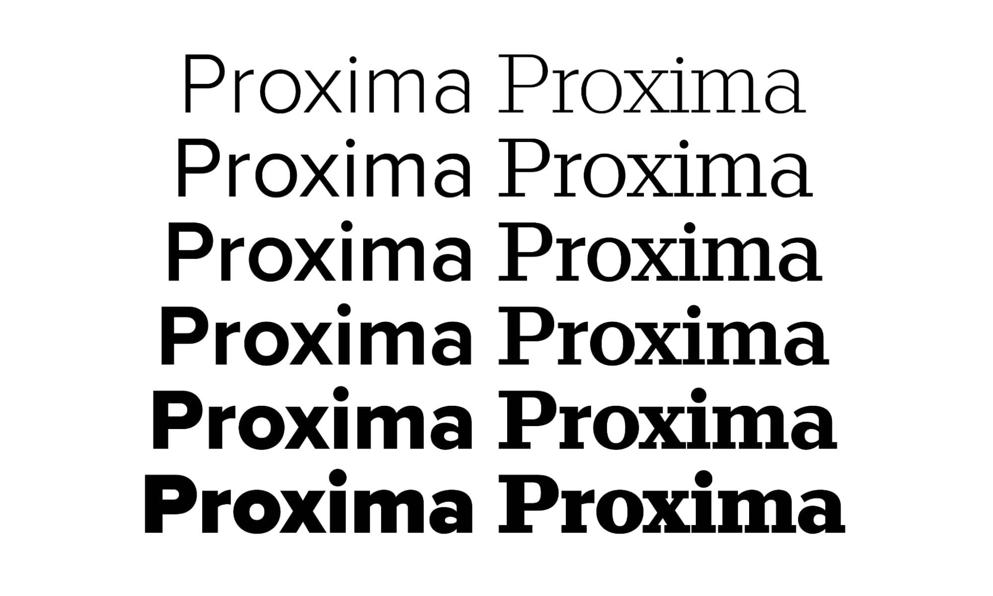 Proxima Nova shopify font