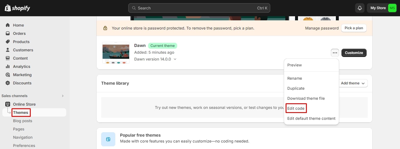 Add Custom Font to Shopify 2