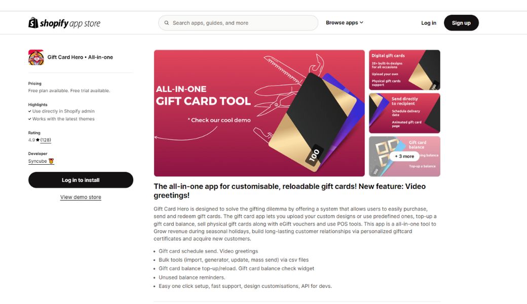 Shopify gift card check balance - Gift Card Hero: All-in-one