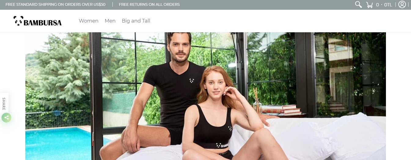 Bambursa using Avenue Shopify Theme