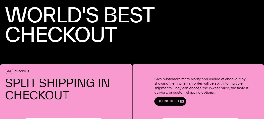 Checkout feature Shopify Editions Summer 2024
