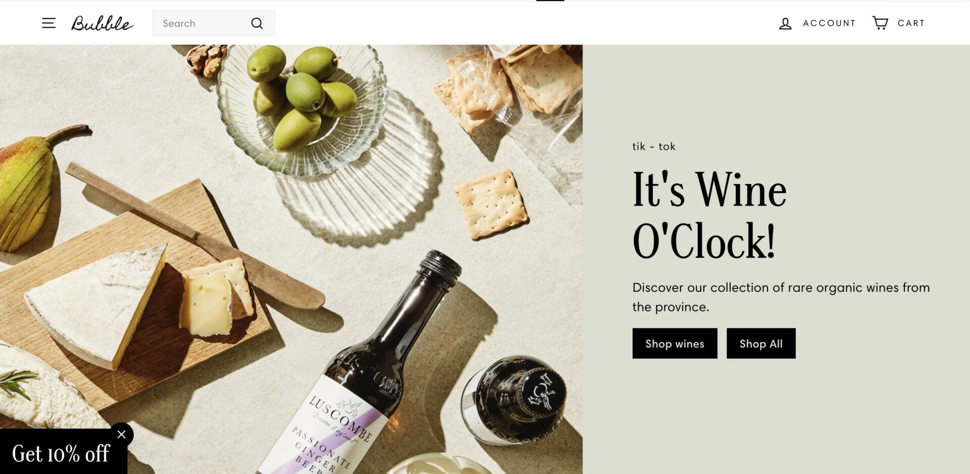 Contemporary style of Expanse Theme Shopify