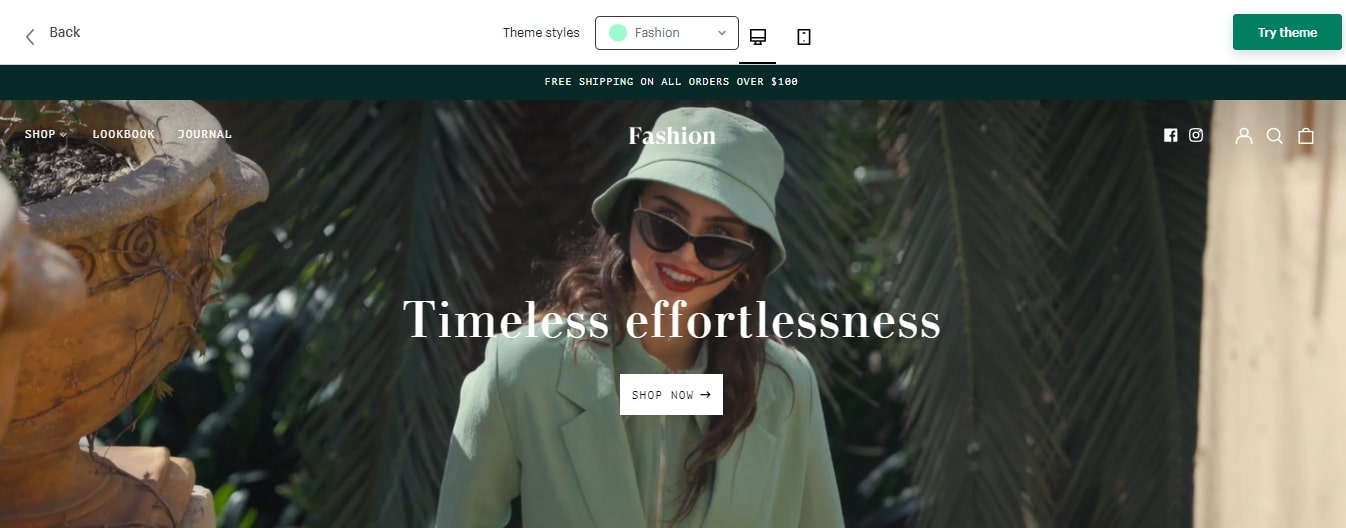 Fashion label shopify theme