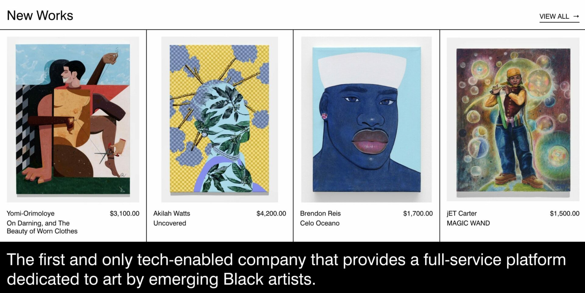 Good Black Art - Store using Baseline Shopify Theme