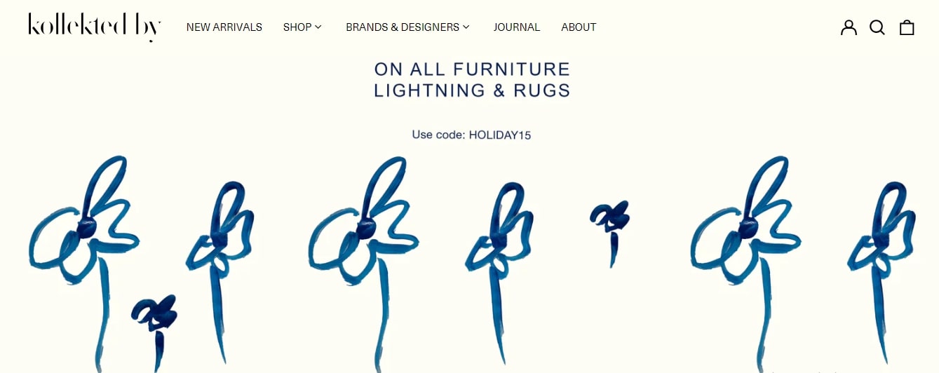 Kollekted By, label shopify theme