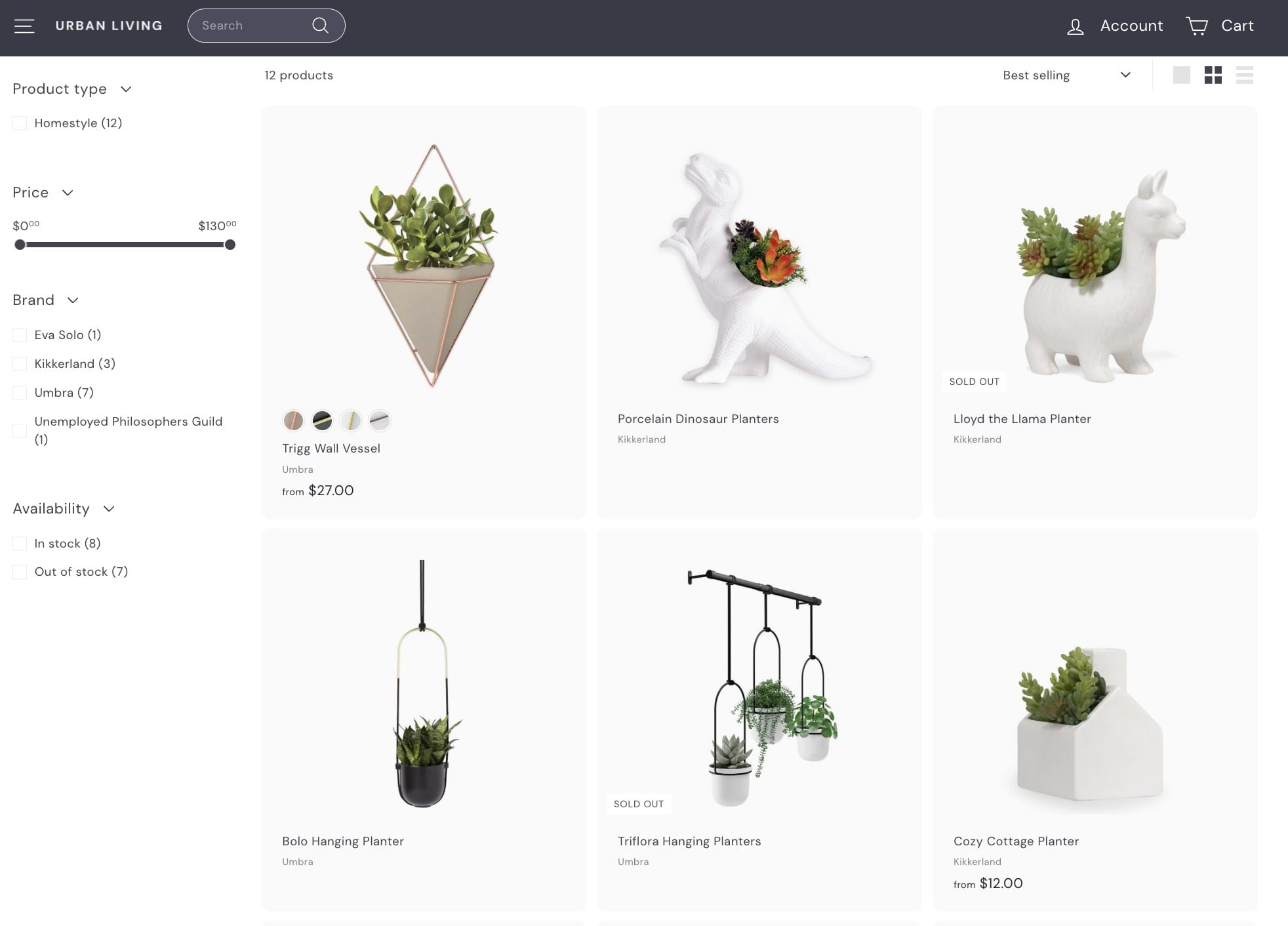 Product Filtering And Sorting feature of Expanse Theme Shopify