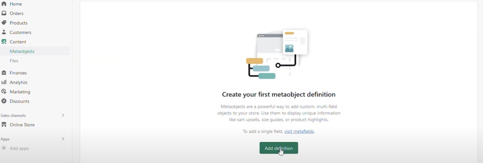 Shopify-Metaobjects-definition