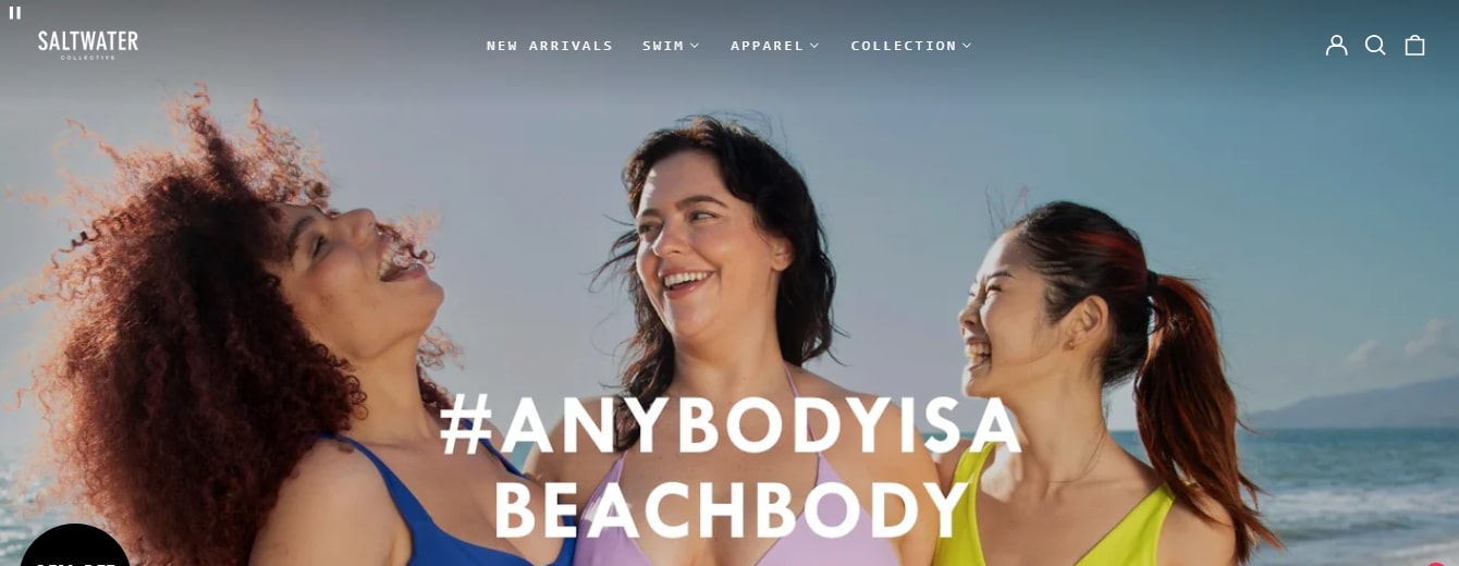 The Saltwater Collective Label theme