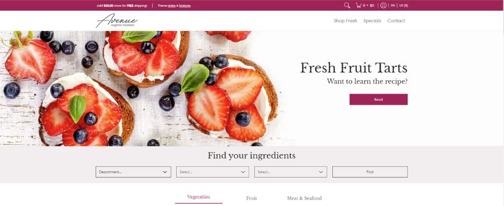 Avenue Shopify Theme
