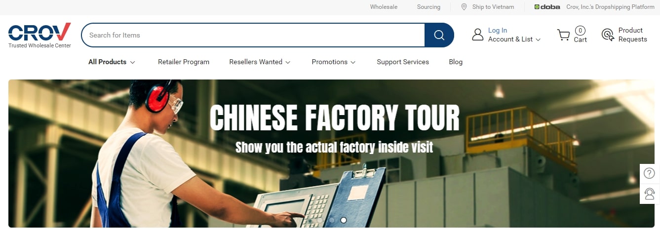 CROV best dropshipping suppliers