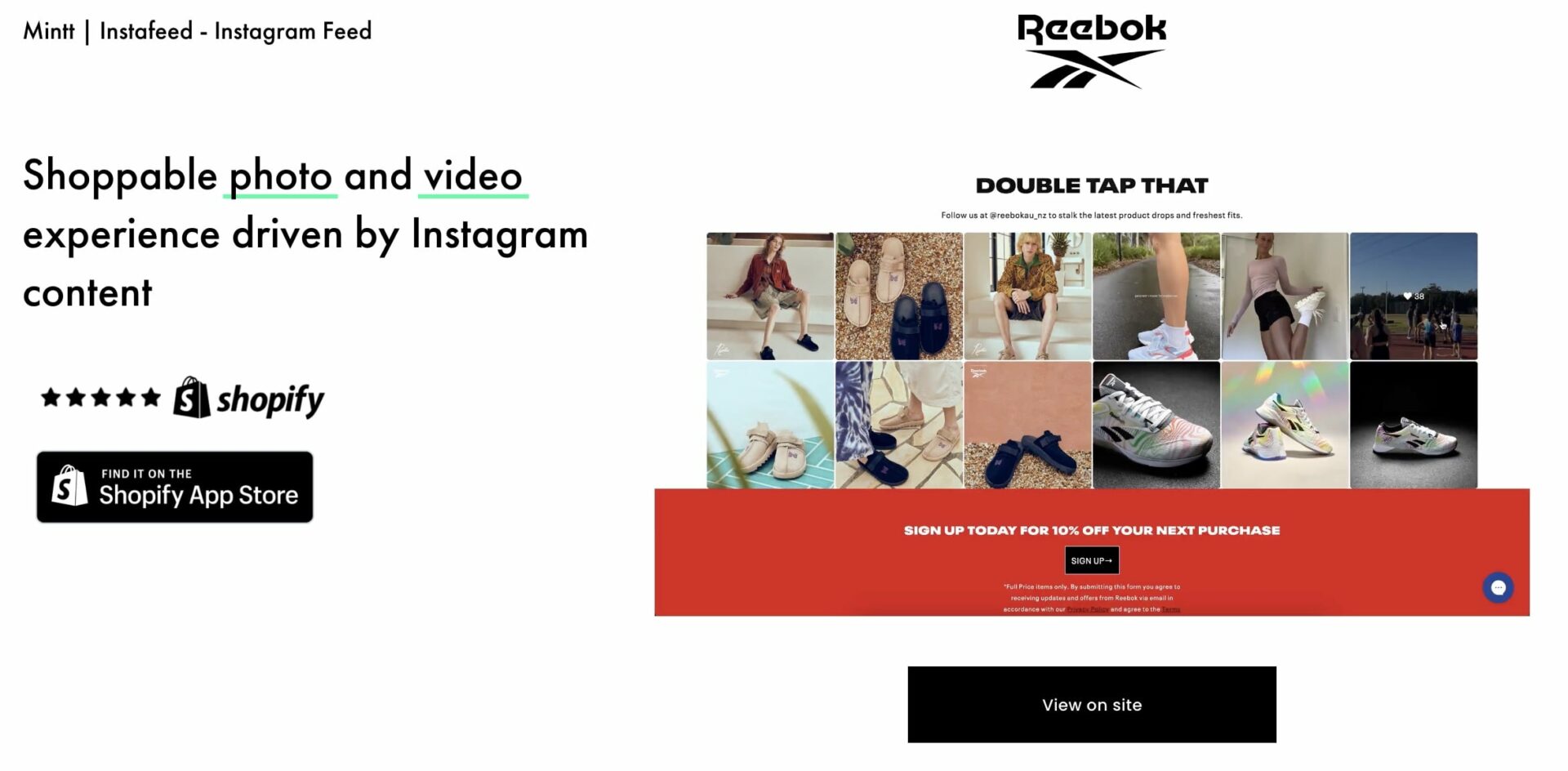 Instafeed ‑ Instagram Feed by Mintt Studio