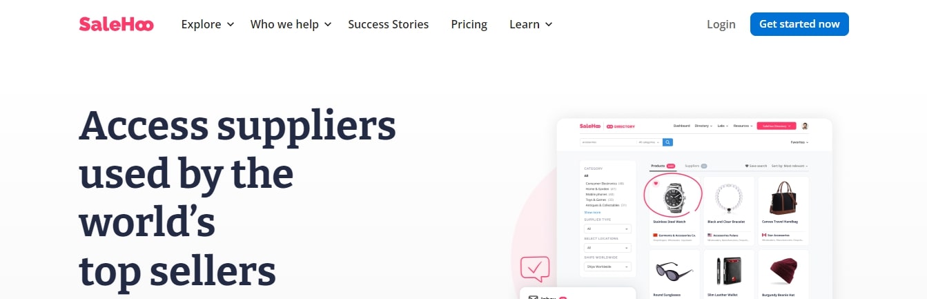 SaleHoo best dropshipping suppliers