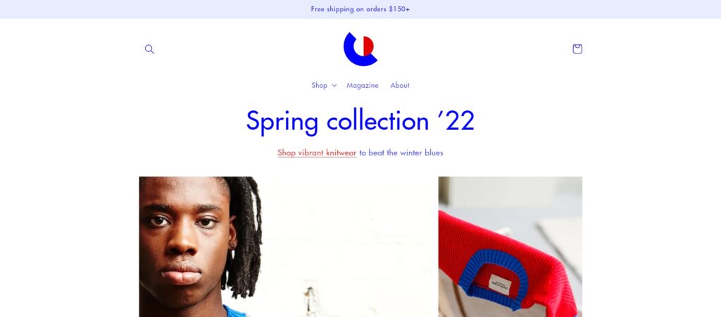 colorblock shopify theme - colorfuldesign