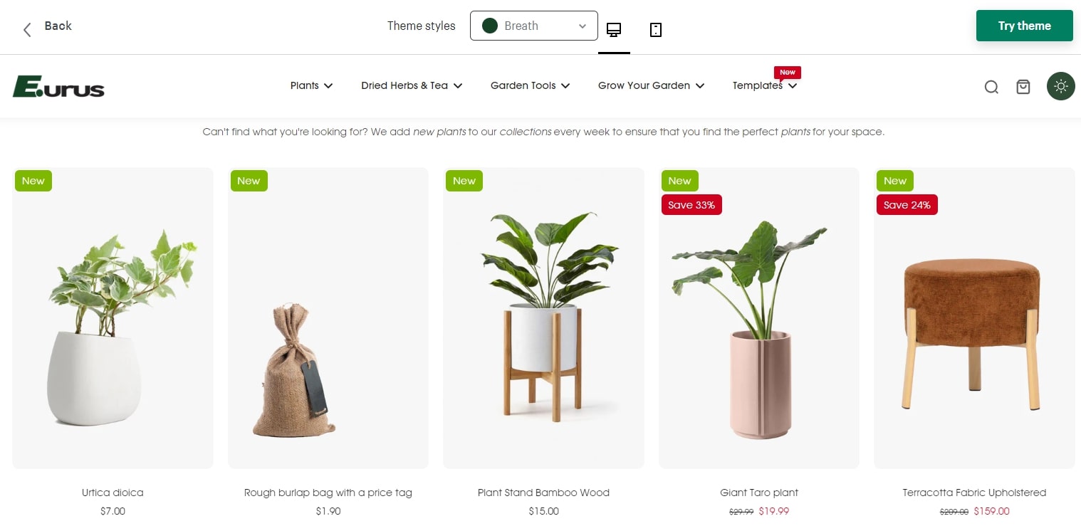 product catalog Shopify Product Taxonomy