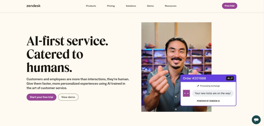 what is the best ai chat bot zendesk