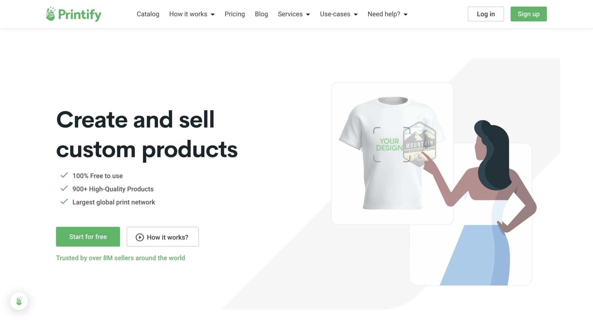 Printify - clothing dropshipping